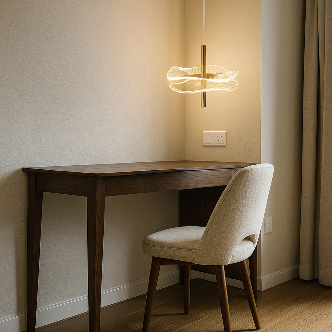 Nordycka Lampa Wisząca LED | Jadalnia