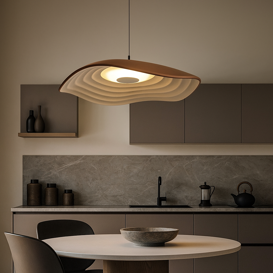 Akrylowa Lampa Wisząca Z Żywicą | Wnętrza