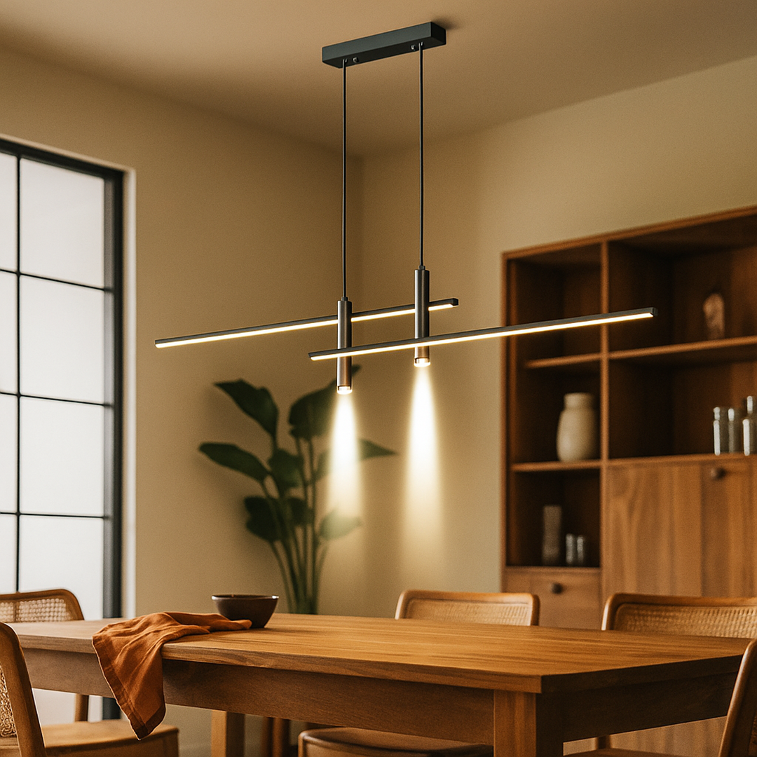 Lampa Wisząca Do Jadalni | Metal