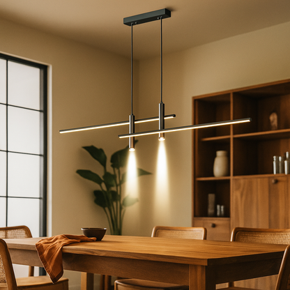 Lampa Wisząca Do Jadalni | Metal