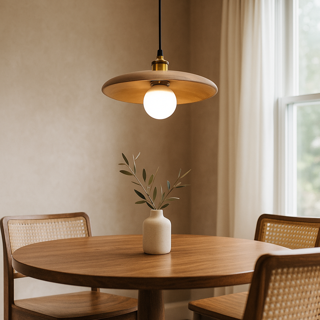 Lampa Sufitowa W Stylu Japandi | Nowoczesna