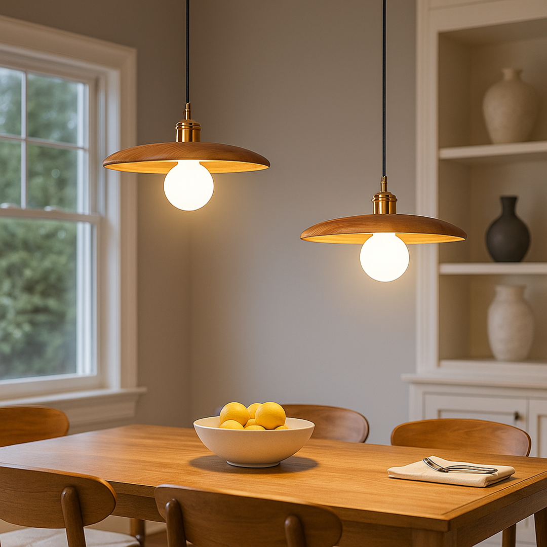 Lampa Sufitowa W Stylu Japandi | Nowoczesna