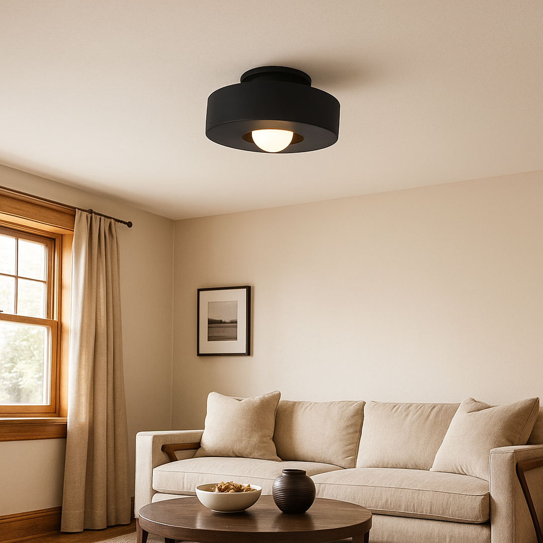 Lampa Sufitowa Z Żywicy | Do Sypialni