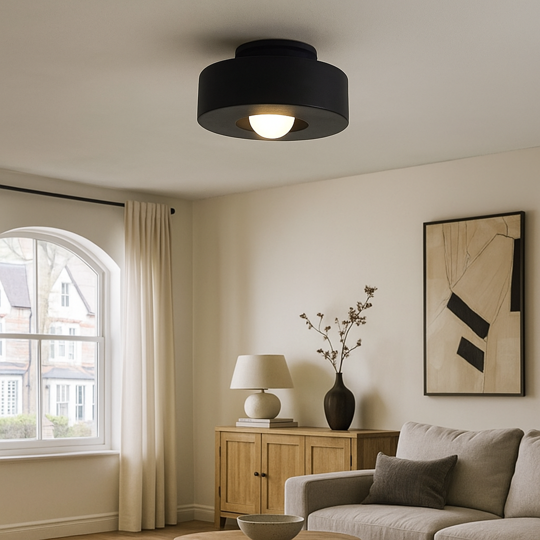 Lampa Sufitowa Z Żywicy | Do Sypialni