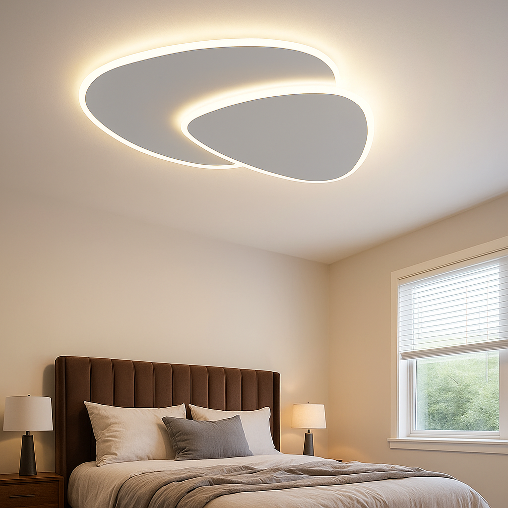 Nowoczesna Designerska Lampa Sufitowa | Ściemnialna