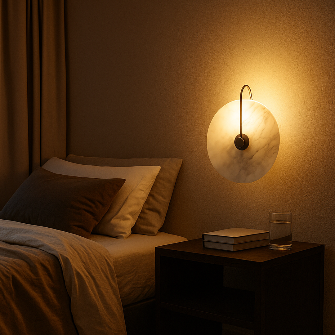 Nowoczesna Lampa Ścienna LED | Sypialnia