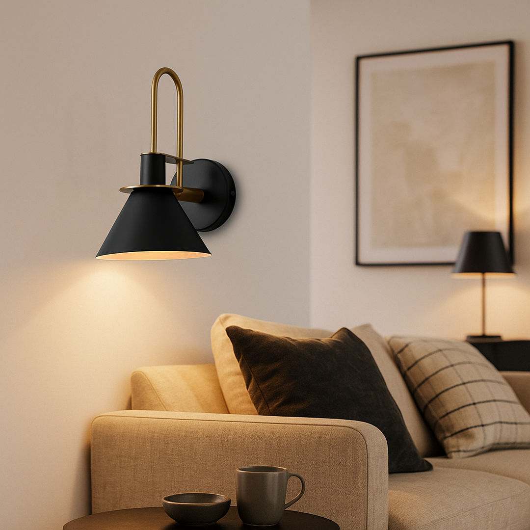 Lampa Ścienna Do Nowoczesnych Wnętrz | Salon