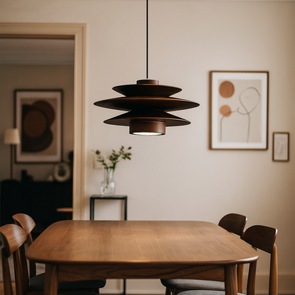 Nowoczesna Lampa Wisząca Z Żywicy | Nastrojowe Światło