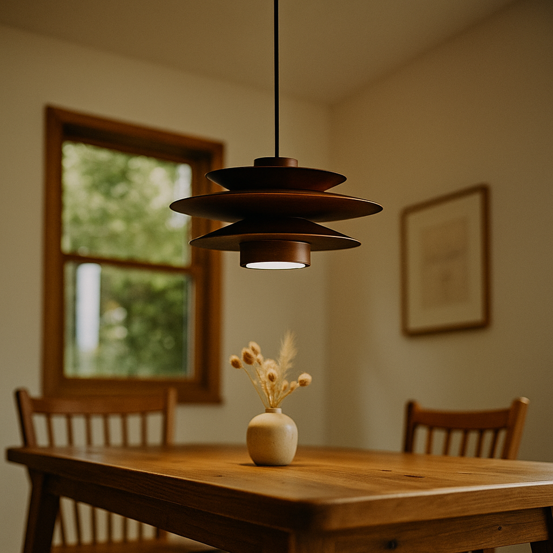 Nowoczesna Lampa Wisząca Z Żywicy | Nastrojowe Światło