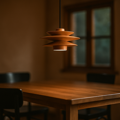 Nowoczesna Lampa Wisząca Z Żywicy | Nastrojowe Światło