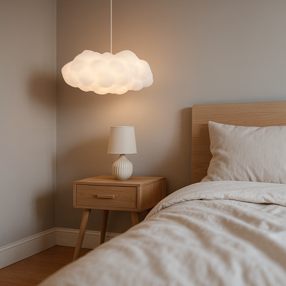 Nowoczesna Lampa Wisząca | W Kształcie Chmury