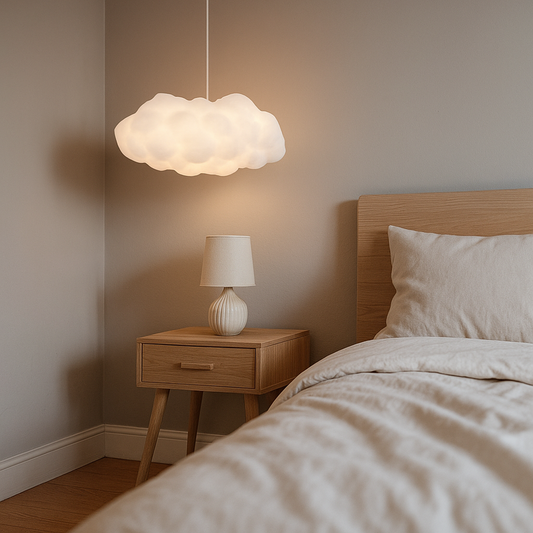 Nowoczesna Lampa Wisząca | W Kształcie Chmury