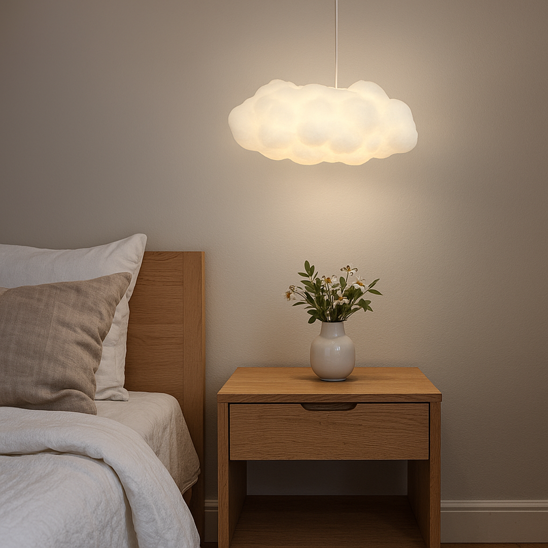 Nowoczesna Lampa Wisząca | W Kształcie Chmury