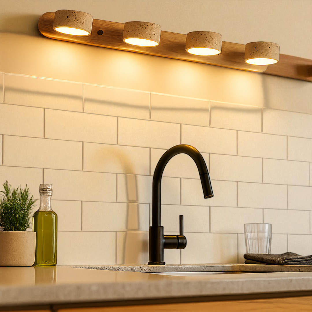 Trawertynowa Lampa Ścienna | Nowoczesny Design