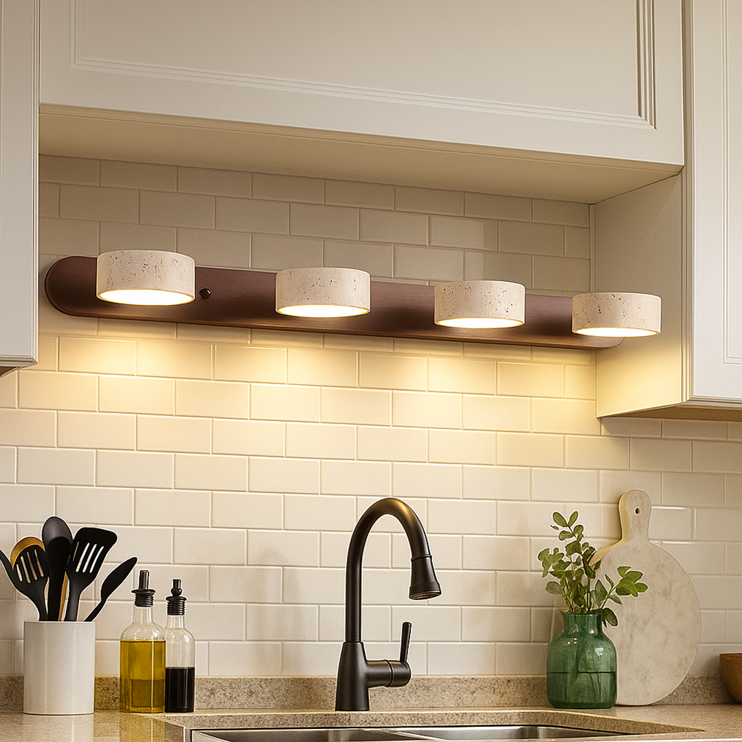 Trawertynowa Lampa Ścienna | Nowoczesny Design