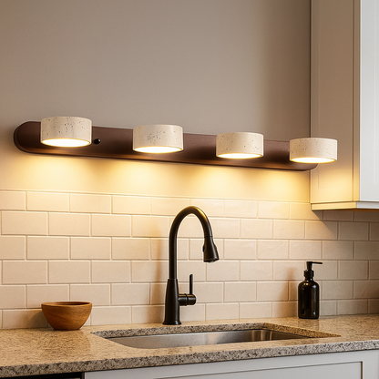 Trawertynowa Lampa Ścienna | Nowoczesny Design