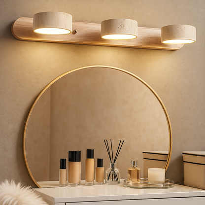 Trawertynowa Lampa Ścienna | Nowoczesny Design