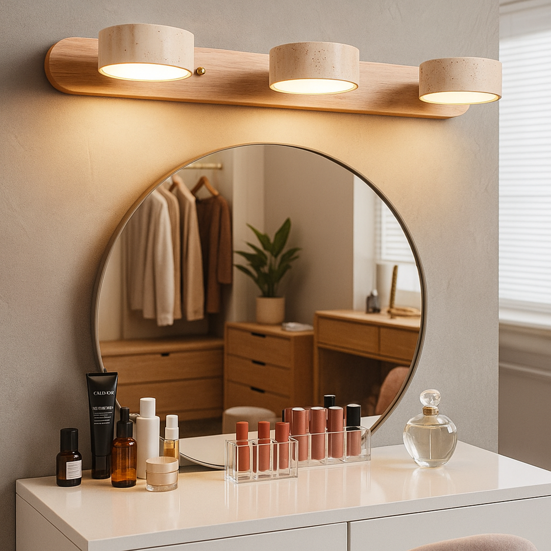 Trawertynowa Lampa Ścienna | Nowoczesny Design