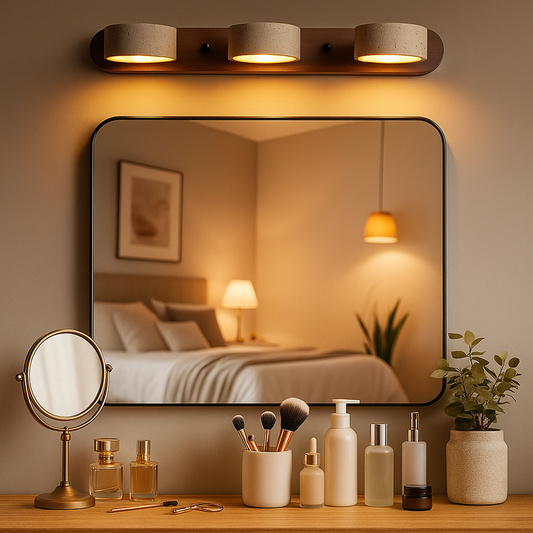 Trawertynowa Lampa Ścienna | Nowoczesny Design