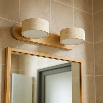 Trawertynowa Lampa Ścienna | Nowoczesny Design