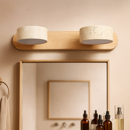 Trawertynowa Lampa Ścienna | Nowoczesny Design