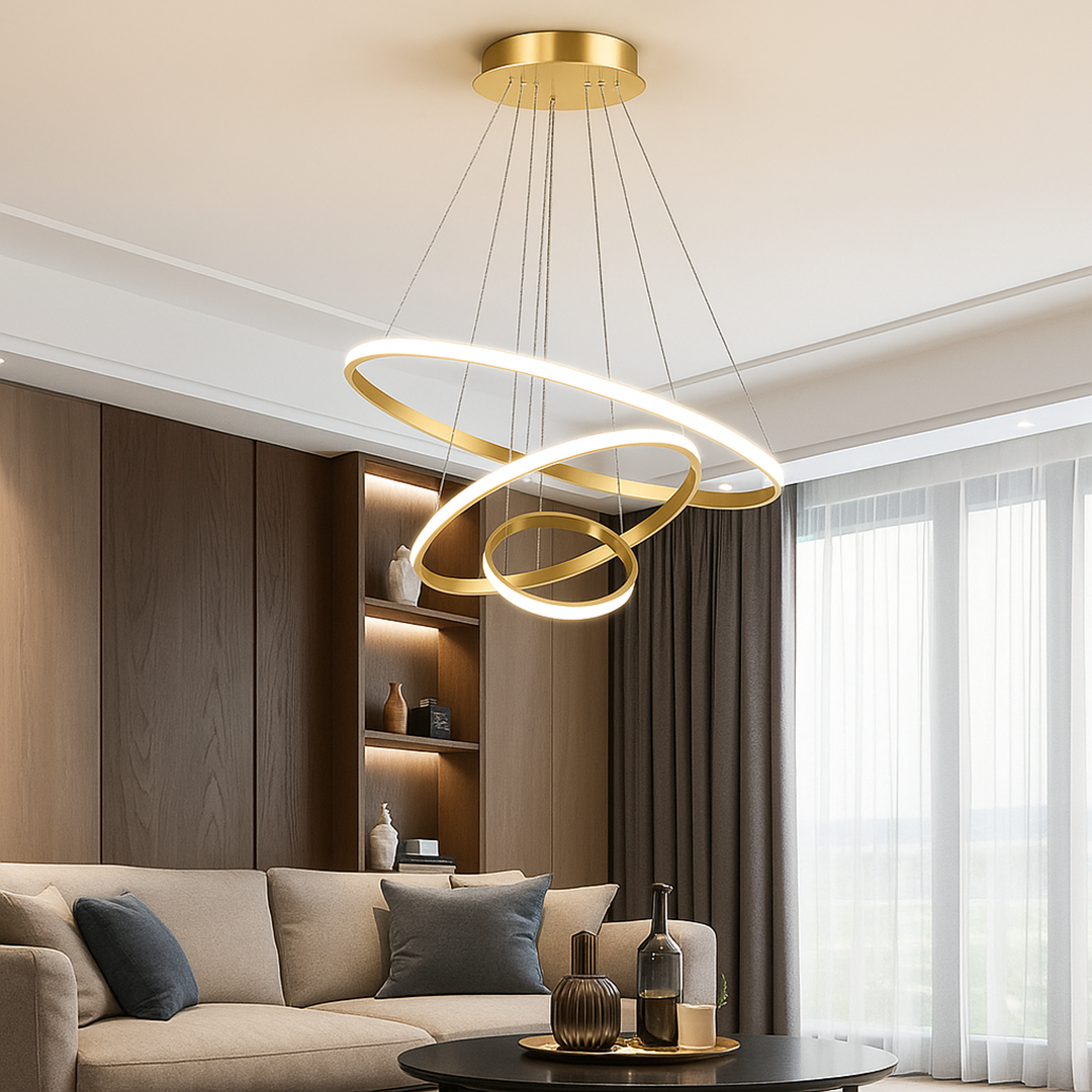 Nowoczesna Okrągła Lampa Sufitowa | Stylowe Wnętrza