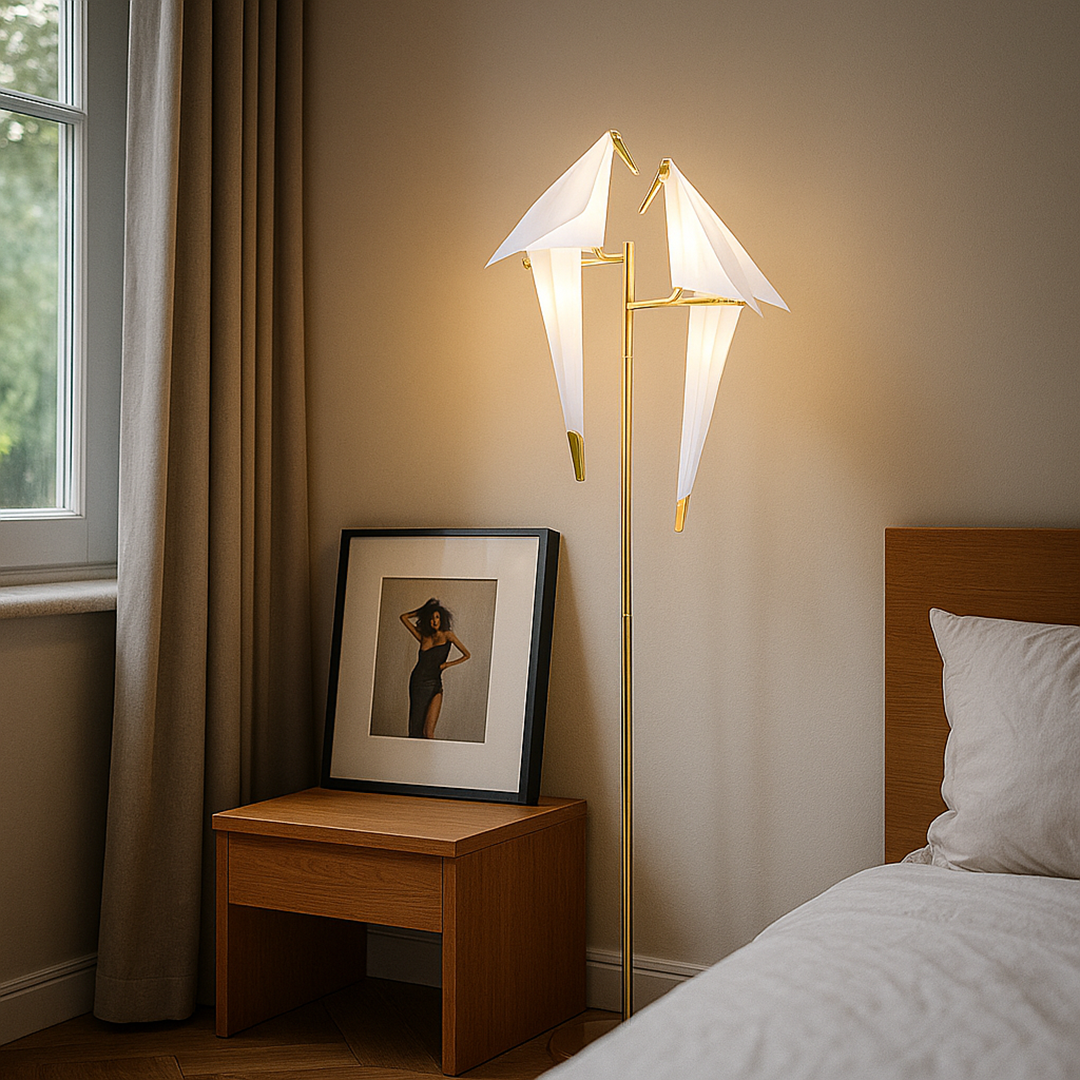 Magnetyczna Lampa Ptak Dekoracja | Relaksująca Atmosfera