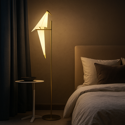 Magnetyczna Lampa Ptak Dekoracja | Relaksująca Atmosfera