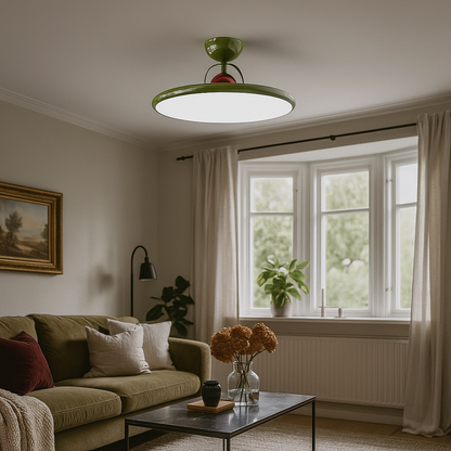 Okrągła Lampa Sufitowa Do Domu | Stylowe Wnętrza