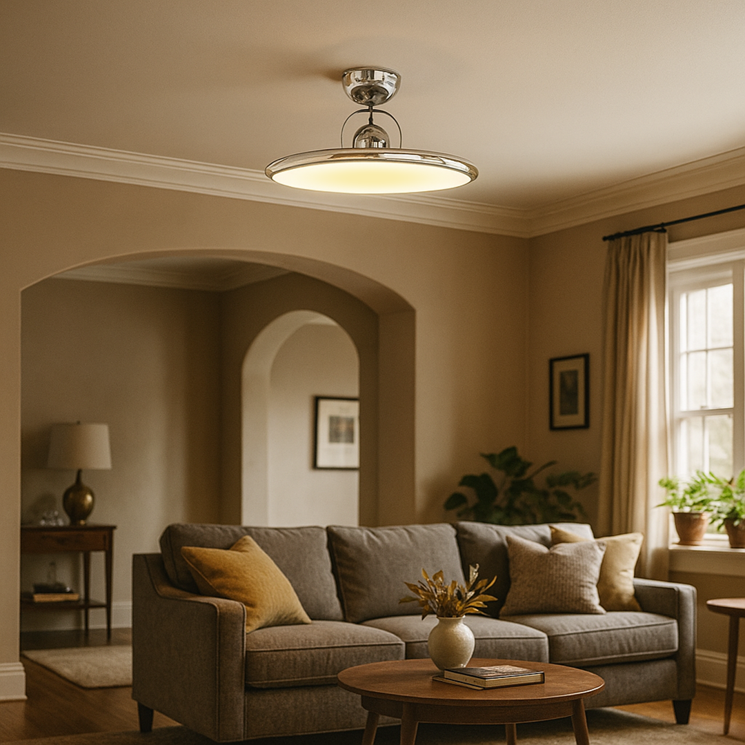 Okrągła Lampa Sufitowa Do Domu | Stylowe Wnętrza