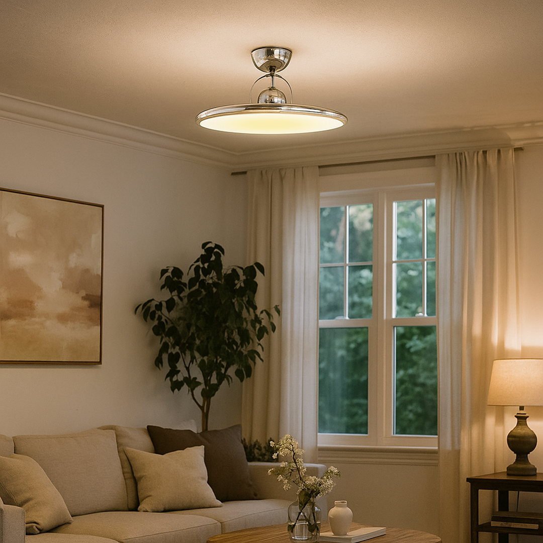 Okrągła Lampa Sufitowa Do Domu | Stylowe Wnętrza