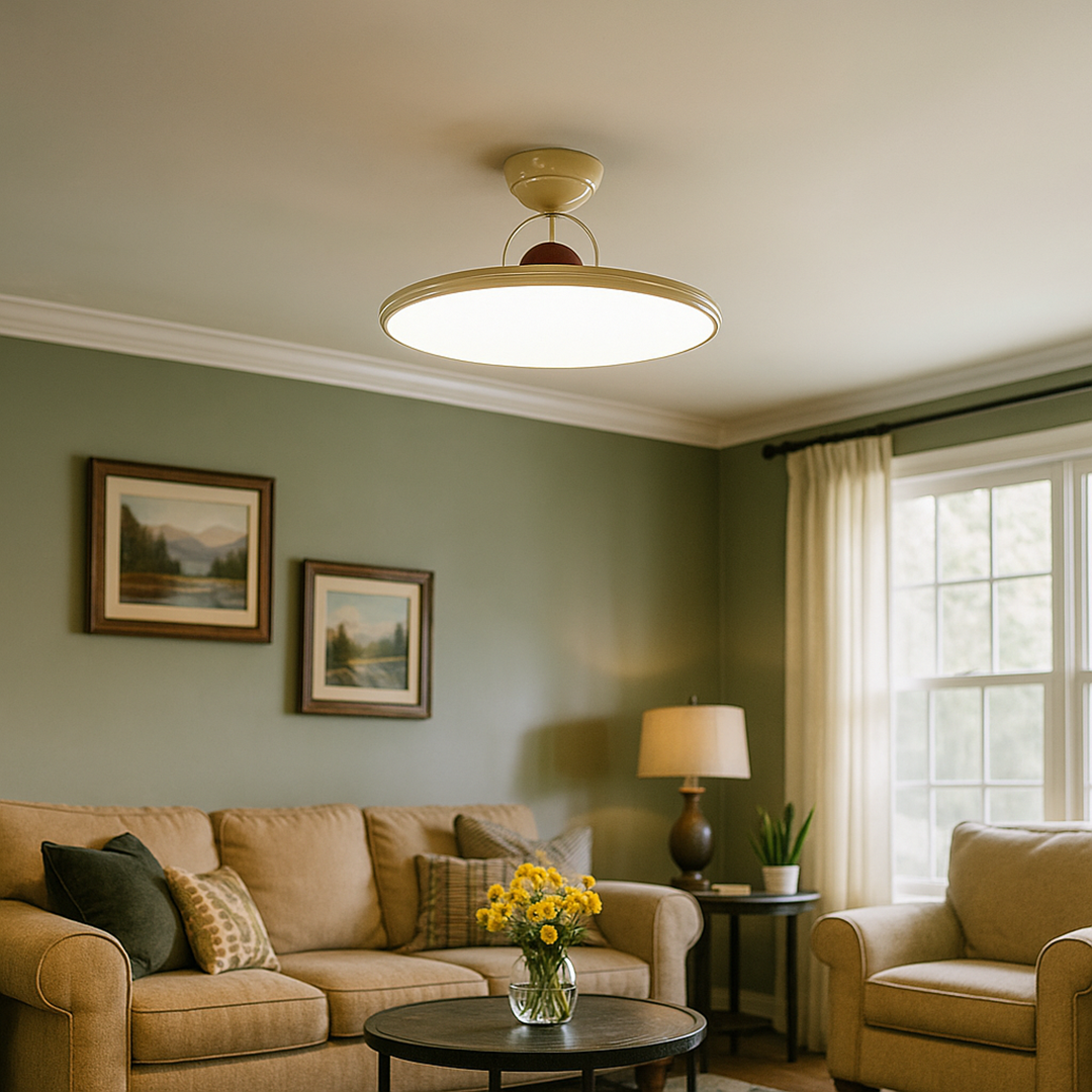 Okrągła Lampa Sufitowa Do Domu | Stylowe Wnętrza