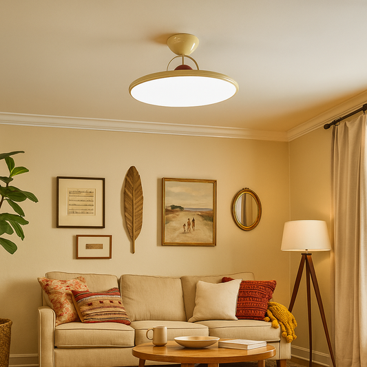 Okrągła Lampa Sufitowa Do Domu | Stylowe Wnętrza