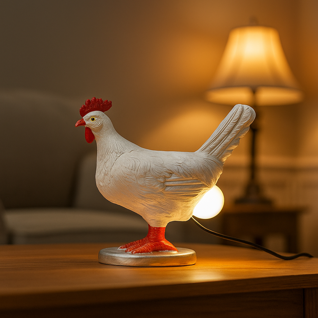 Zabawna Lampa Stołowa Dekoracja | Kształt Kurczaka