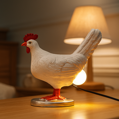 Zabawna Lampa Stołowa Dekoracja | Kształt Kurczaka