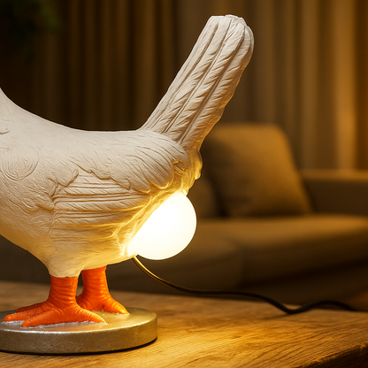 Zabawna Lampa Stołowa Dekoracja | Kształt Kurczaka