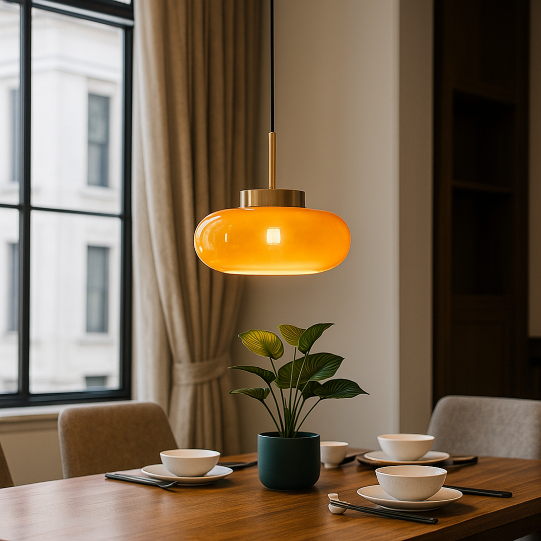 Nowoczesna Lampa Sufitowa LED | Styl Skandynawski