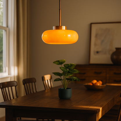 Nowoczesna Lampa Sufitowa LED | Styl Skandynawski