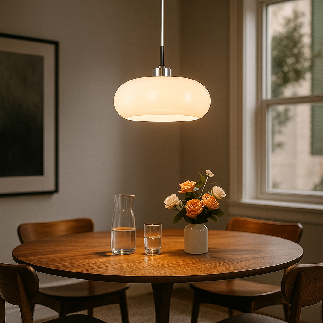 Nowoczesna Lampa Sufitowa LED | Styl Skandynawski