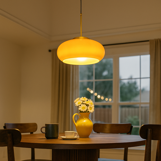 Nowoczesna Lampa Sufitowa LED | Styl Skandynawski