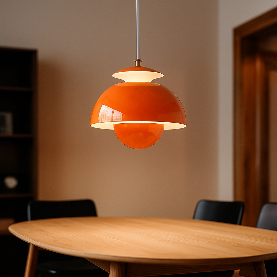 Domowa Lampa Wisząca LED | Skandynawski Nowoczesny