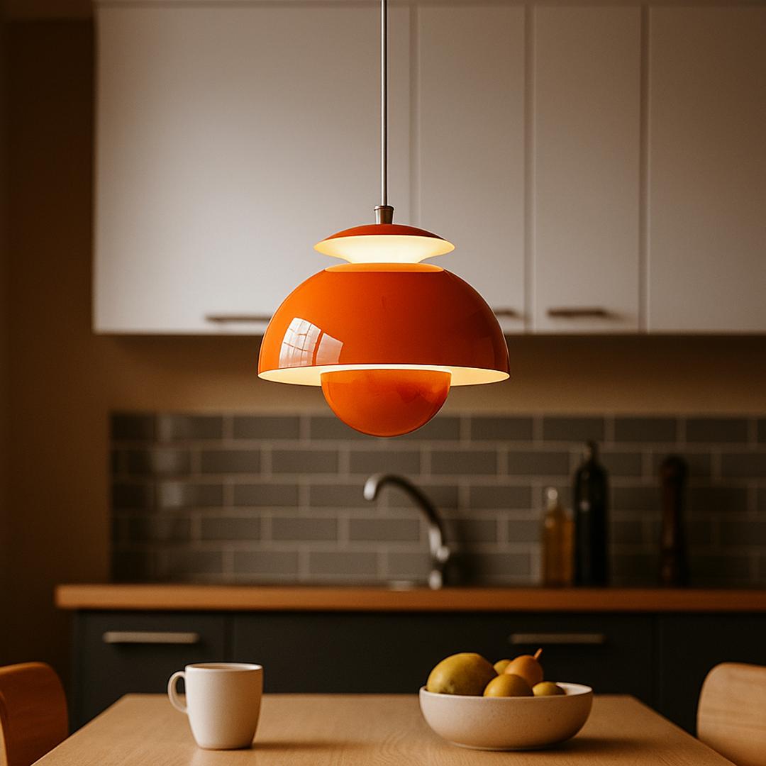 Domowa Lampa Wisząca LED | Skandynawski Nowoczesny