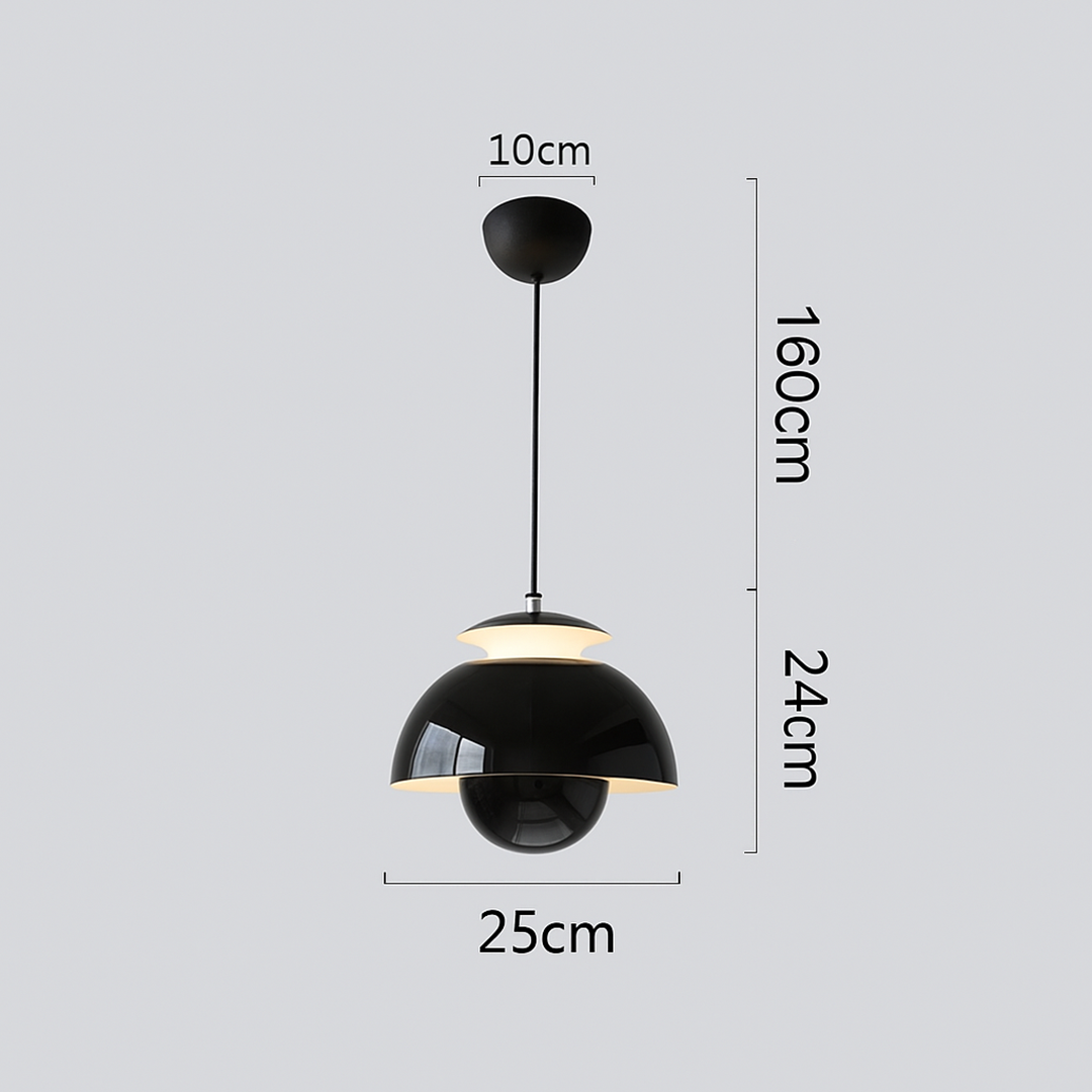 Domowa Lampa Wisząca LED | Skandynawski Nowoczesny