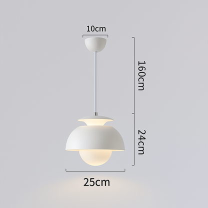 Domowa Lampa Wisząca LED | Skandynawski Nowoczesny