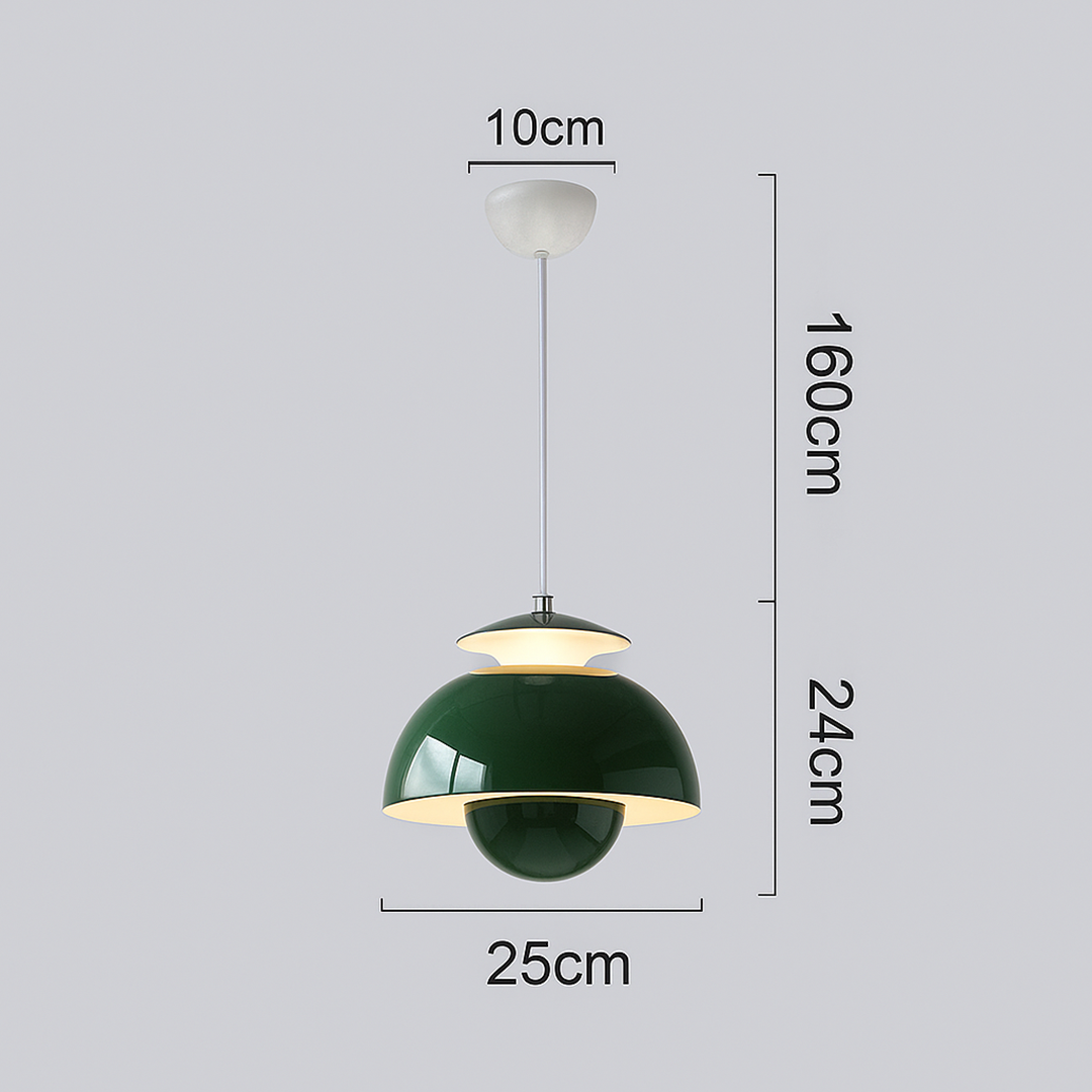 Domowa Lampa Wisząca LED | Skandynawski Nowoczesny