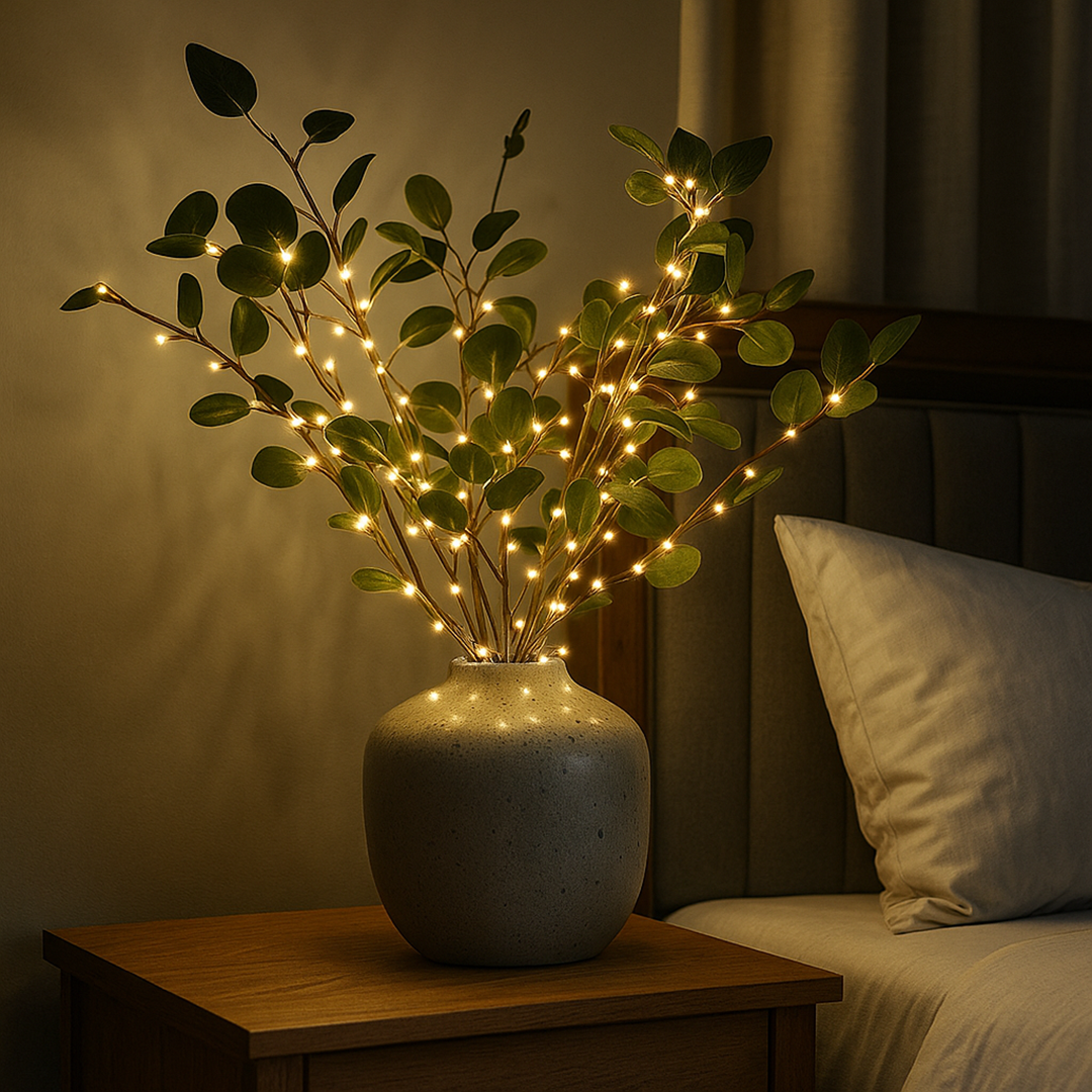 Dekoracyjne Lampki Choinkowe | Gałązka Oliwna