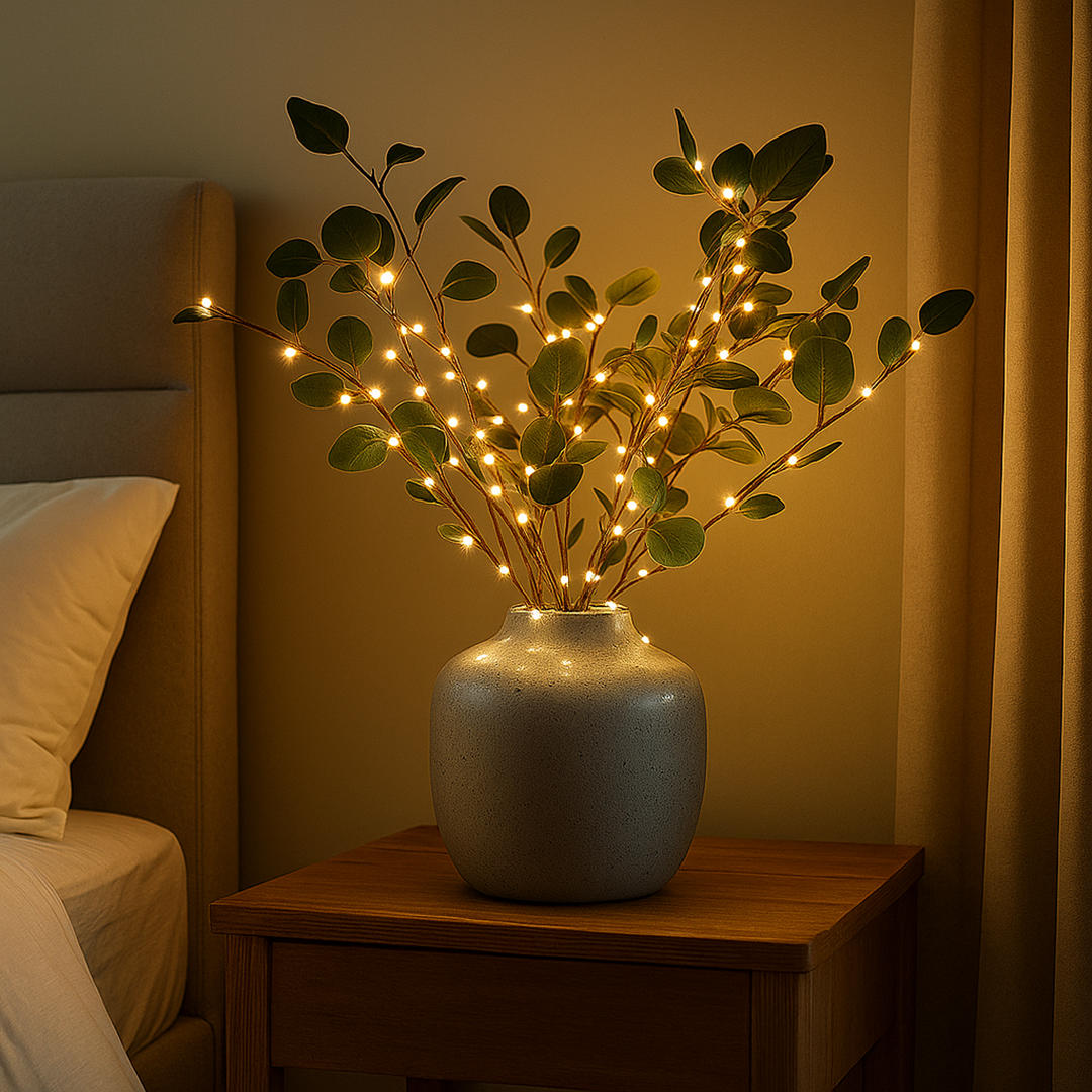 Dekoracyjne Lampki Choinkowe | Gałązka Oliwna