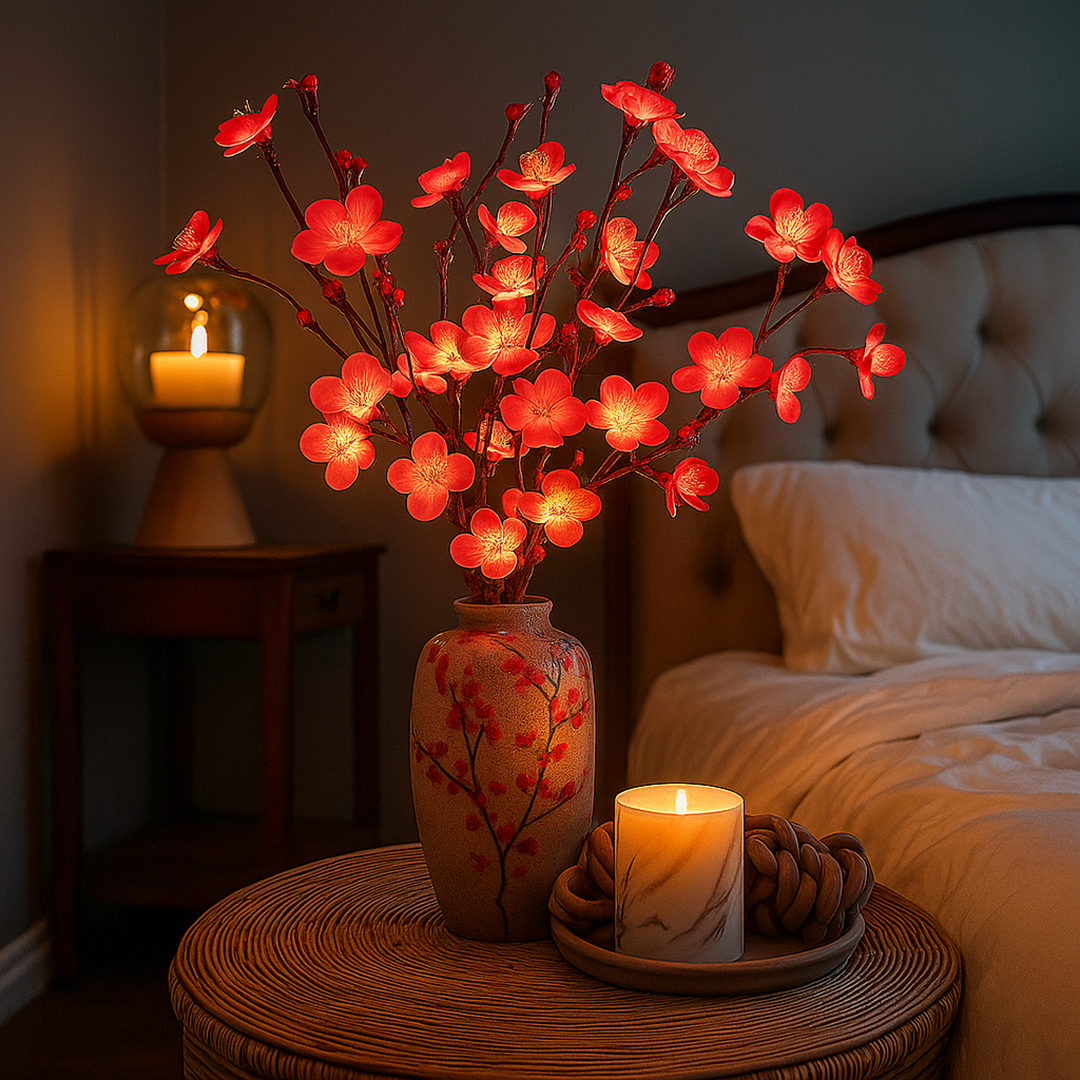 Dekoracyjne Lampki Choinkowe | Gałązka Oliwna