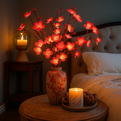 Dekoracyjne Lampki Choinkowe | Gałązka Oliwna