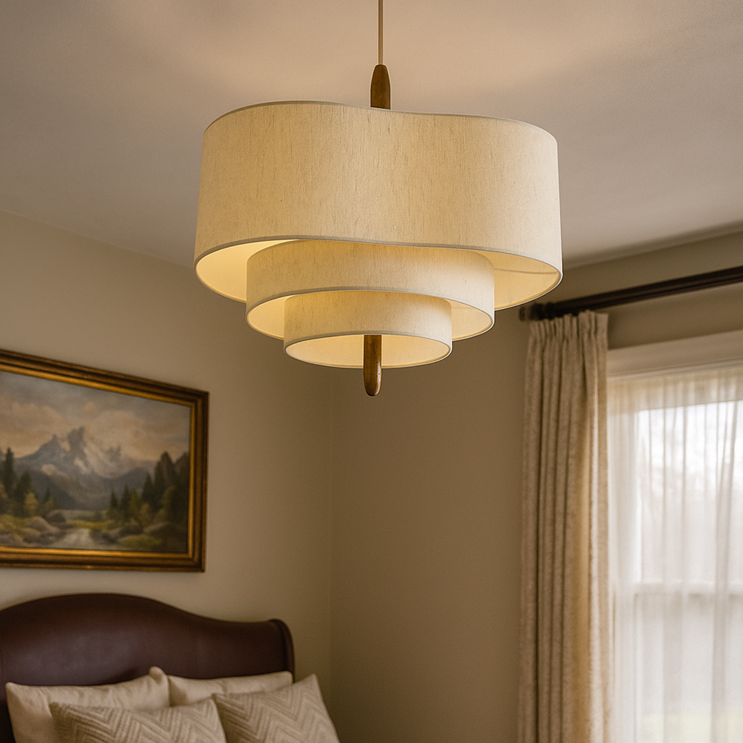 Żyrandol Z Tkaniny Klasyczny Design | Styl Nowoczesny